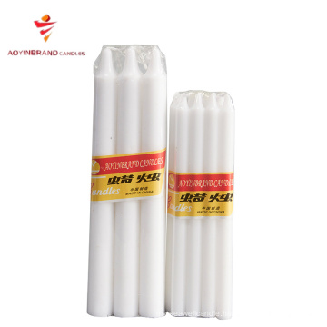 Bright Flameless Candle/Taper White Candles